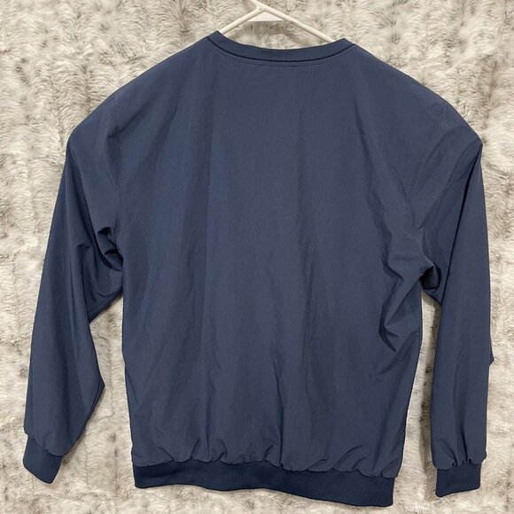 Walter Hagen Hydro Halt Rain Shirt Mens Medium Long Sleeve Pockets Blue - Picture 3 of 7